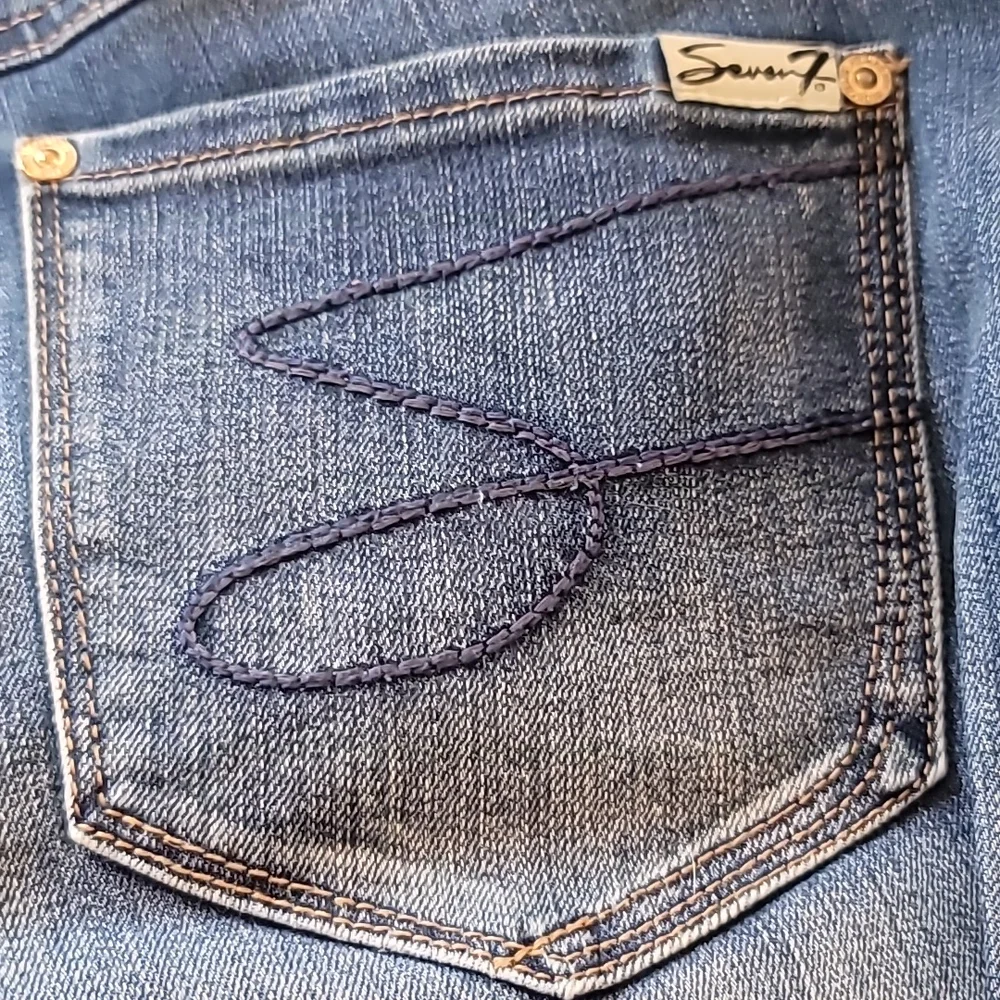 Seven 7 skinny tummyless ๐ jeans - Picture 7 of 10
